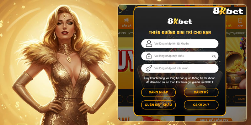 Hướng dẫn từng bước 8Kbet đăng nhập cho người mới