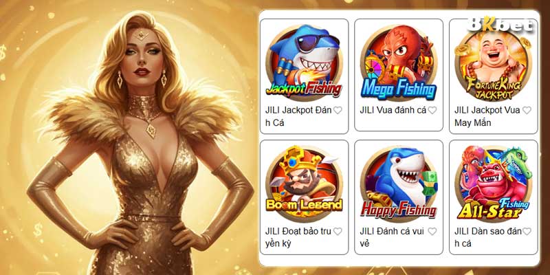 Game đổi thưởng ở nhà cái 8Kbet có nhiều ưu điểm