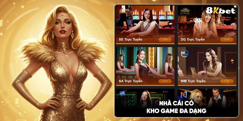 Nhà cái có kho game đa dạng